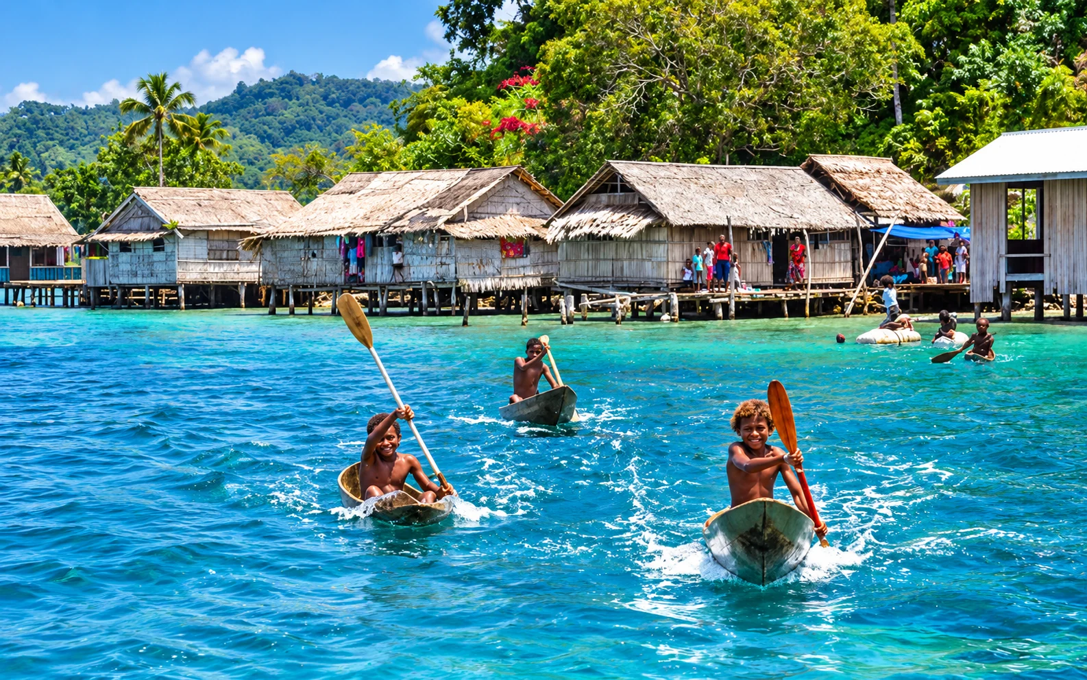 Kia Village in Isabel Province, Solomon Islands